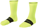 Load image into Gallery viewer, Sock Trek Race Crew Medium (39-41) Radioactive Yellow