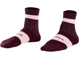 Load image into Gallery viewer, Sock Trek Race Quarter X-Large (45-47+) Mulberry