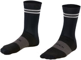 Load image into Gallery viewer, Sock Trek Race Reflective Crew Large (42-44) Black