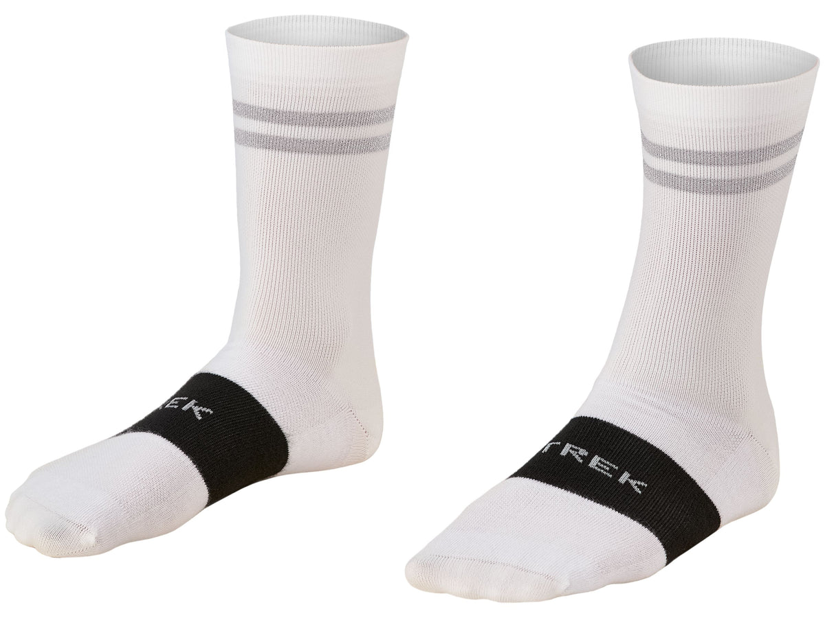 Sock Trek Race Reflective Crew X-Large (45-47+) White