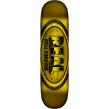 Load image into Gallery viewer, Real Skateboard Deck DBX Oval Full Yellow 8.38" x 32.43"