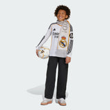 Load image into Gallery viewer, adidas Real Madrid 25/26 Long Sleeve Home Jersey Kids