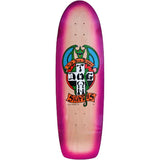 Load image into Gallery viewer, Dogtown Skateboard Deck Red Dog OG 70s Rider Natural/Purple 9.135" x 30.371"