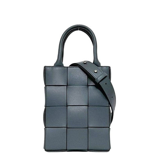 Bottega Veneta 2-Way Bag Mini Cassette Shoulder Gray