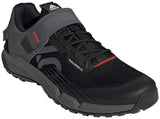 Load image into Gallery viewer, Five Ten Trailcross Mountain Clipless Shoes - Men's Core BLK/Gray Three/Red 7.5