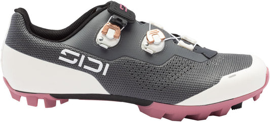 SIDI Dominator X XC Clipless Shoes - Women's Anthracite Ice White 40.5