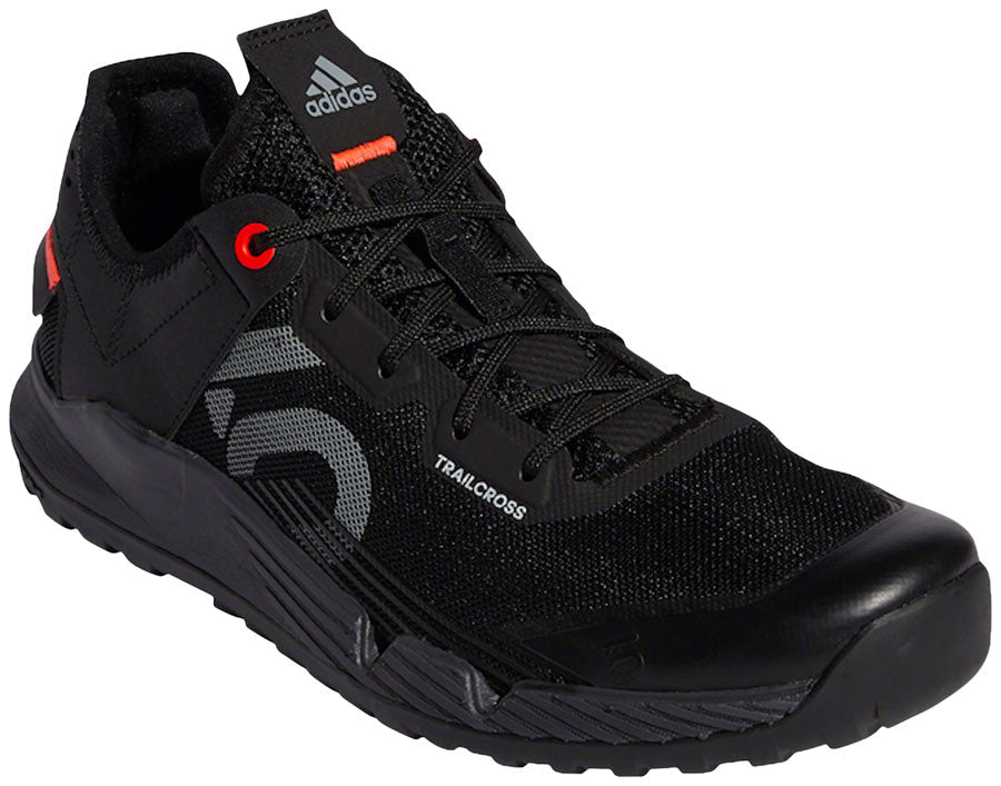 Five Ten Trailcross LT Flat Shoes - Women's Core BLK / Gray Two / Solar Red