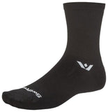 Load image into Gallery viewer, Swiftwick Aspire Mid-Crew Socks - Circuit Black Large