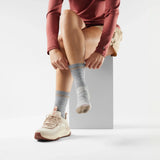 Load image into Gallery viewer, Smartwool - Hike Light Cushion Crew Socks - Women's - Light Gray White