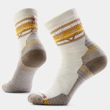 Load image into Gallery viewer, Smartwool - Women's Hike Light Cushion Zig Zag Valley Mid Crew Socks - Moonbeam