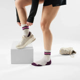 Load image into Gallery viewer, Smartwool - Women's Run Targeted Cushion Mid Crew Socks - Ash