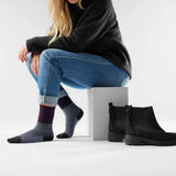 Load image into Gallery viewer, Smartwool - Everyday Cable Crew Socks - Women's - Chalk Violet