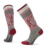 Load image into Gallery viewer, Smartwool - Everyday Popcorn Snowflake Pattern Crew Socks - Unisex - Ash