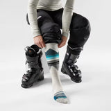 Load image into Gallery viewer, Smartwool - Women's Ski Targeted Cushion Pattern OTC - Ash