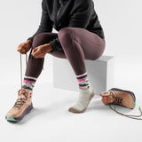 Load image into Gallery viewer, Smartwool - Women's Hike Light Cushion Mountain Moon Crew Socks - Ash