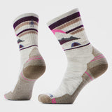 Load image into Gallery viewer, Smartwool - Women's Hike Light Cushion Mountain Moon Crew Socks - Ash