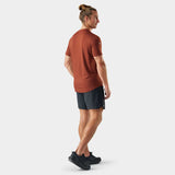 Load image into Gallery viewer, Smartwool - Men's Active Mesh Short Sleeve - Burnt Sienna Heather