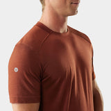 Load image into Gallery viewer, Smartwool - Men's Active Mesh Short Sleeve - Burnt Sienna Heather