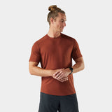 Load image into Gallery viewer, Smartwool - Men's Active Mesh Short Sleeve - Burnt Sienna Heather