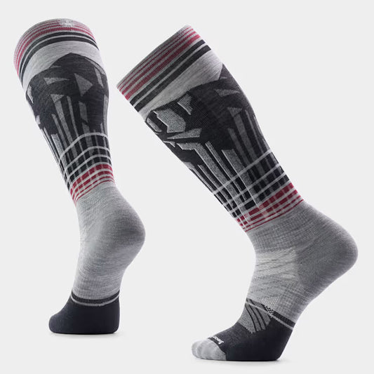 Smartwool - Ski Targeted Cushion Summit Shot OTC Socks - Men's - Light Gray