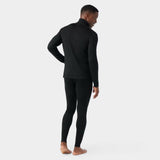 Load image into Gallery viewer, Smartwool - Classic Thermal Merino Base Layer 1/4 Zip - Men's - Black
