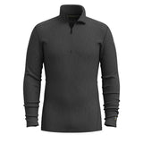 Load image into Gallery viewer, Smartwool - Classic Thermal Merino Base Layer 1/4 Zip - Men's - Charcoal Heather