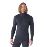 Load image into Gallery viewer, Smartwool - Classic Thermal Merino Base Layer 1/4 Zip - Men's - Charcoal Heather