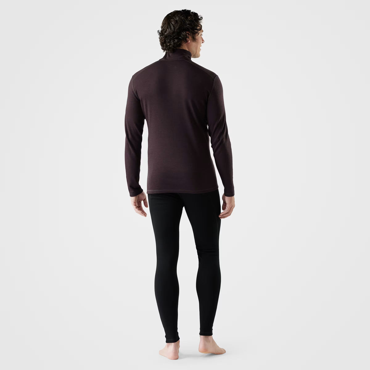 Smartwool - Classic Thermal Merino Base Layer 1/4 Zip - Men's - Mink Heather