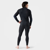 Load image into Gallery viewer, Smartwool - Intraknit Thermal Merino Base Layer 1/4 Zip - Men's - Charcoal-Nightfall Blue