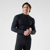 Load image into Gallery viewer, Smartwool - Intraknit Thermal Merino Base Layer 1/4 Zip - Men's - Charcoal-Nightfall Blue