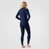 Load image into Gallery viewer, Smartwool - Classic Thermal Merino Base Layer 1/4 Zip - Women's - Deep Navy