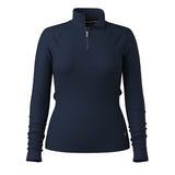 Load image into Gallery viewer, Smartwool - Classic Thermal Merino Base Layer 1/4 Zip - Women's - Deep Navy