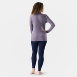 Load image into Gallery viewer, Smartwool - Classic Thermal Merino Base Layer 1/4 Zip - Women's - Chalk Violet Heather