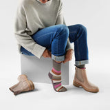 Load image into Gallery viewer, Smartwool - Women's Everyday Multi-Stripe Crew Socks - Taupe