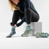 Load image into Gallery viewer, Smartwool - Women's Hike Targeted Cushion Dragon Stitch Mid Crew Socks - Deep Navy