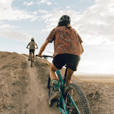 Load image into Gallery viewer, Smartwool - Bike Zero Cushion Rugged Ride Print Crew Socks - Capri