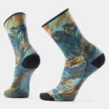 Load image into Gallery viewer, Smartwool - Bike Zero Cushion Rugged Ride Print Crew Socks - Capri