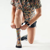 Load image into Gallery viewer, Smartwool - Women's Trail Run Targeted Cushion Floral Party Print Crew Socks - Multi Color