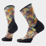 Load image into Gallery viewer, Smartwool - Women's Trail Run Targeted Cushion Floral Party Print Crew Socks - Multi Color