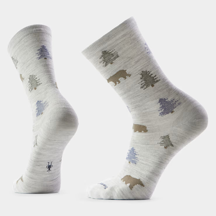 Smartwool - Everyday Through the Trees Crew Socks - Ash