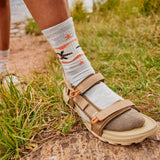 Load image into Gallery viewer, Smartwool - Hike Light Cushion Otter Float Crew Socks - Women's  - Ash