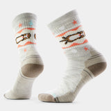 Load image into Gallery viewer, Smartwool - Hike Light Cushion Otter Float Crew Socks - Women's  - Ash