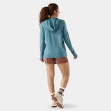 Load image into Gallery viewer, Smartwool - Women's Merino Sun Hoodie - Dusty Teal