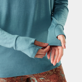 Load image into Gallery viewer, Smartwool - Women's Merino Sun Hoodie - Dusty Teal