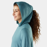 Load image into Gallery viewer, Smartwool - Women's Merino Sun Hoodie - Dusty Teal