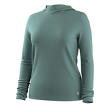 Load image into Gallery viewer, Smartwool - Women's Merino Sun Hoodie - Dusty Teal