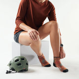 Load image into Gallery viewer, Smartwool - Women's Bike Zero Cushion Paisley Print Ankle Socks - Picante