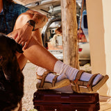 Load image into Gallery viewer, Smartwool - Women's Everyday Slouchy Rib Tall Crew Socks - White