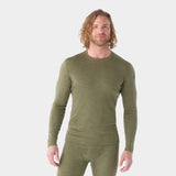 Load image into Gallery viewer, Smartwool - Classic Thermal Merino Base Layer Crew - Men's - Winter Moss Heather
