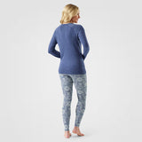 Load image into Gallery viewer, Smartwool - Classic Thermal Merino Base Layer Crew - Women's - Nightfall Blue Heather